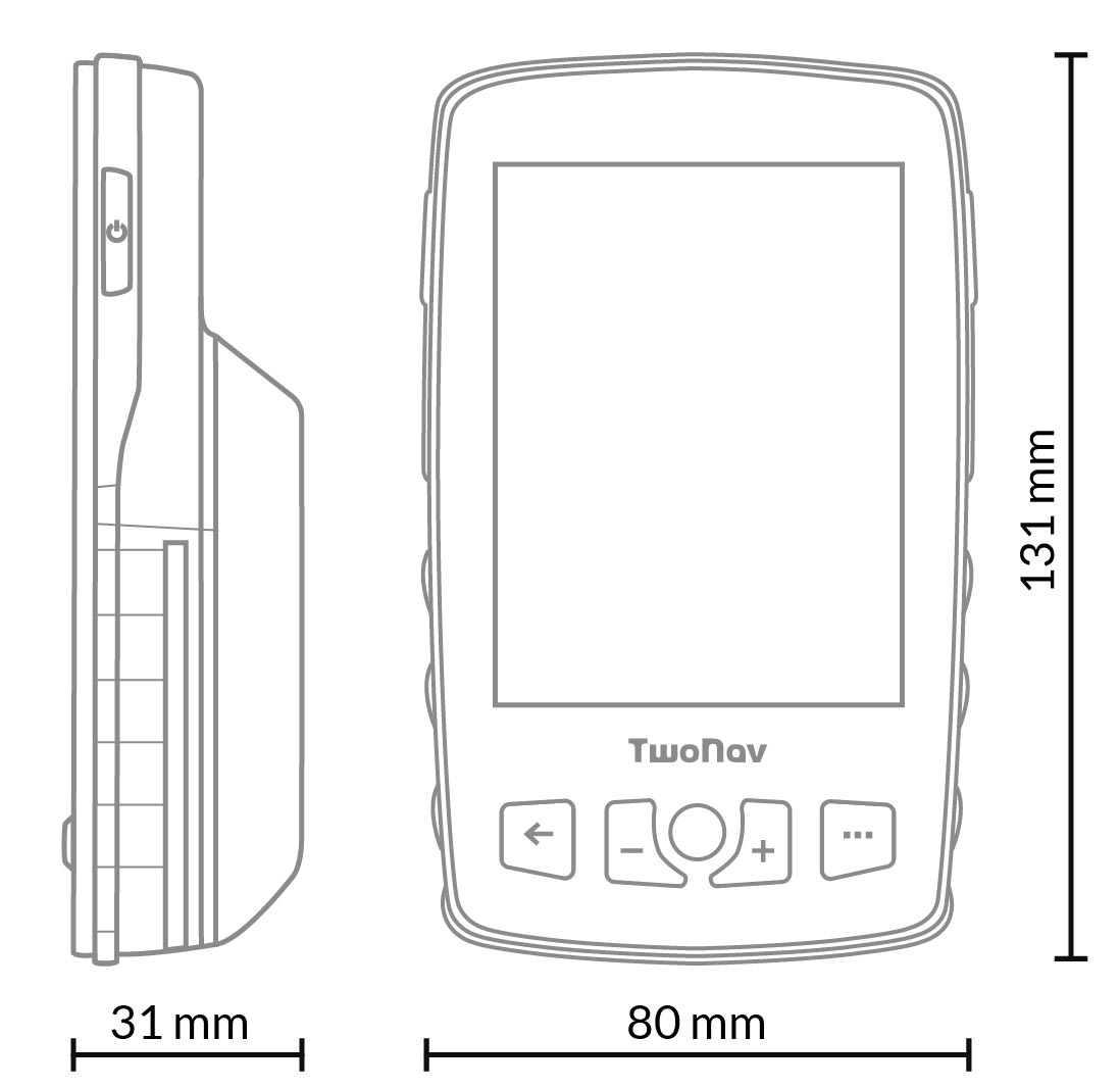 Aventura 2 Plus Townav、大型カラー タッチスクリーン付き GPS